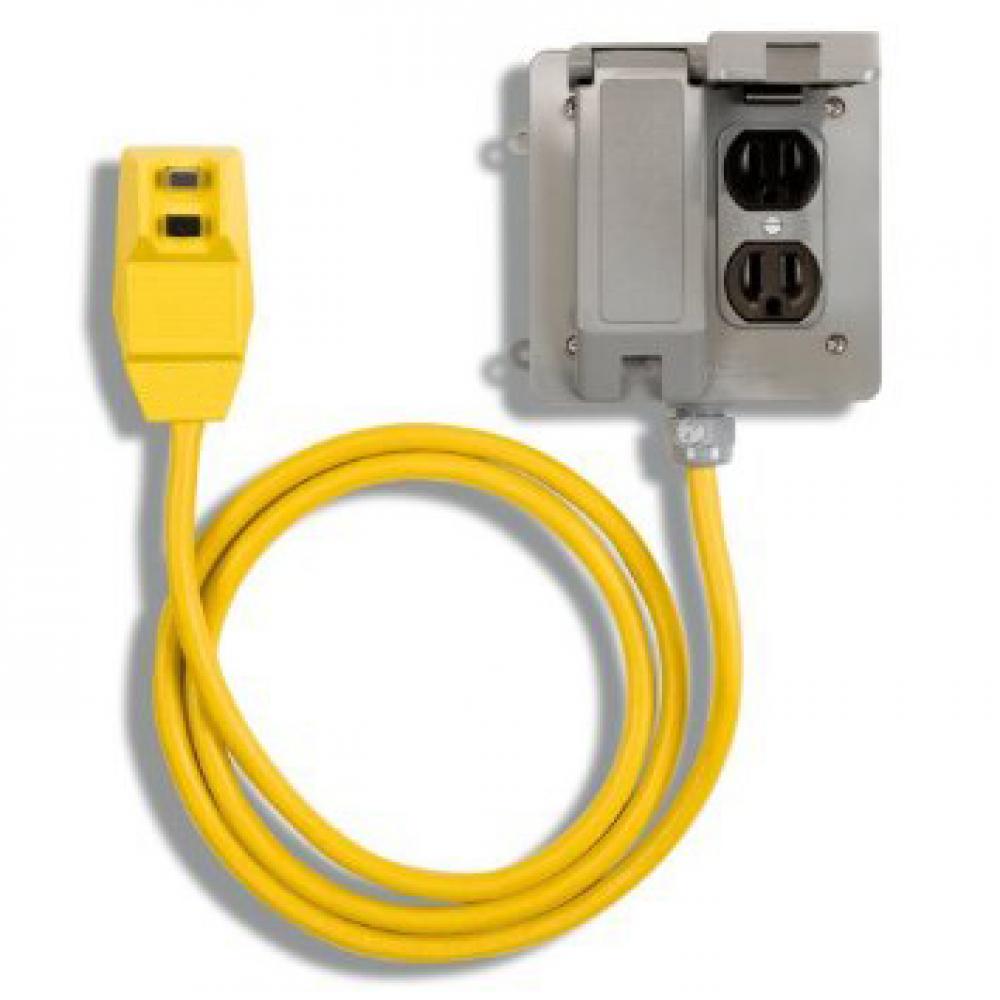 GFCI- 50' RIGHT ANGLE TRICORD TAP