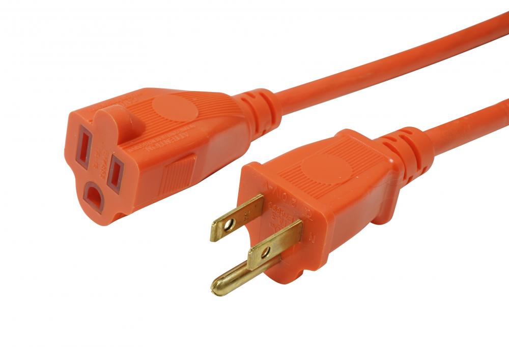 EXTCORD- 16/3 SJTW 25' ORANGE W