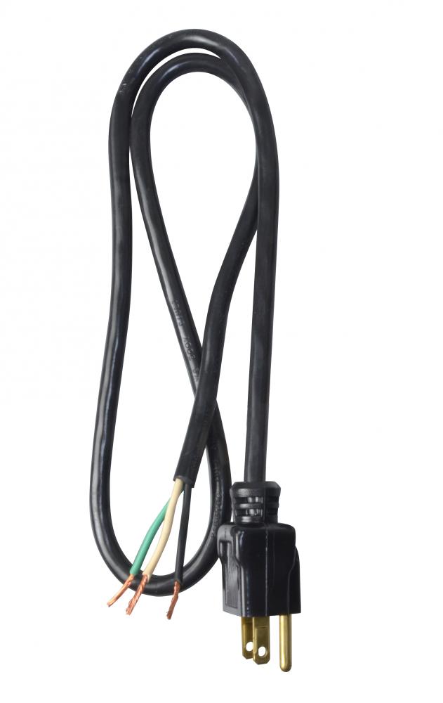 CORD- POWER SUPPLY 16/3 3' SJTW BLACK