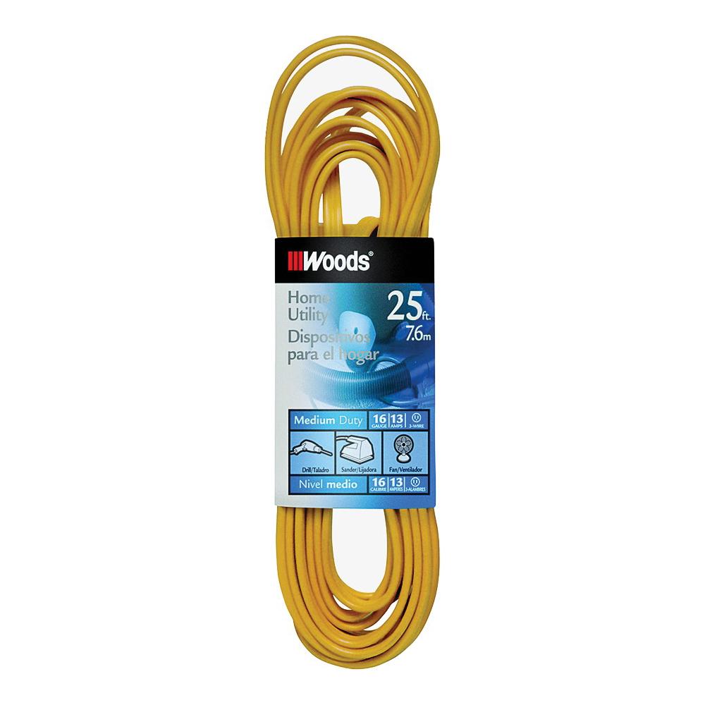 CORD SET- 16/3 25' SPT-2 YELLOW NON UL