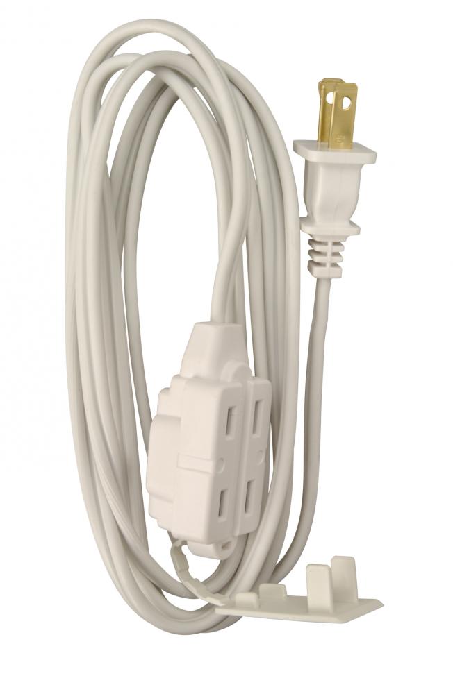CUBE TAP- 16/2 9' WHITE EXTENSION