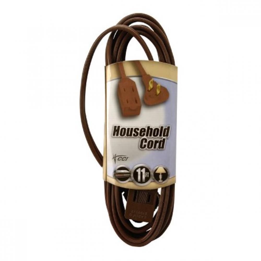 INDCORD- 16/2 SPT-2 11' BROWN SL
