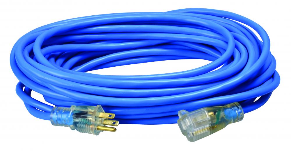CORD- HV/LT 14/3 50' HI VISIBILITY LOW