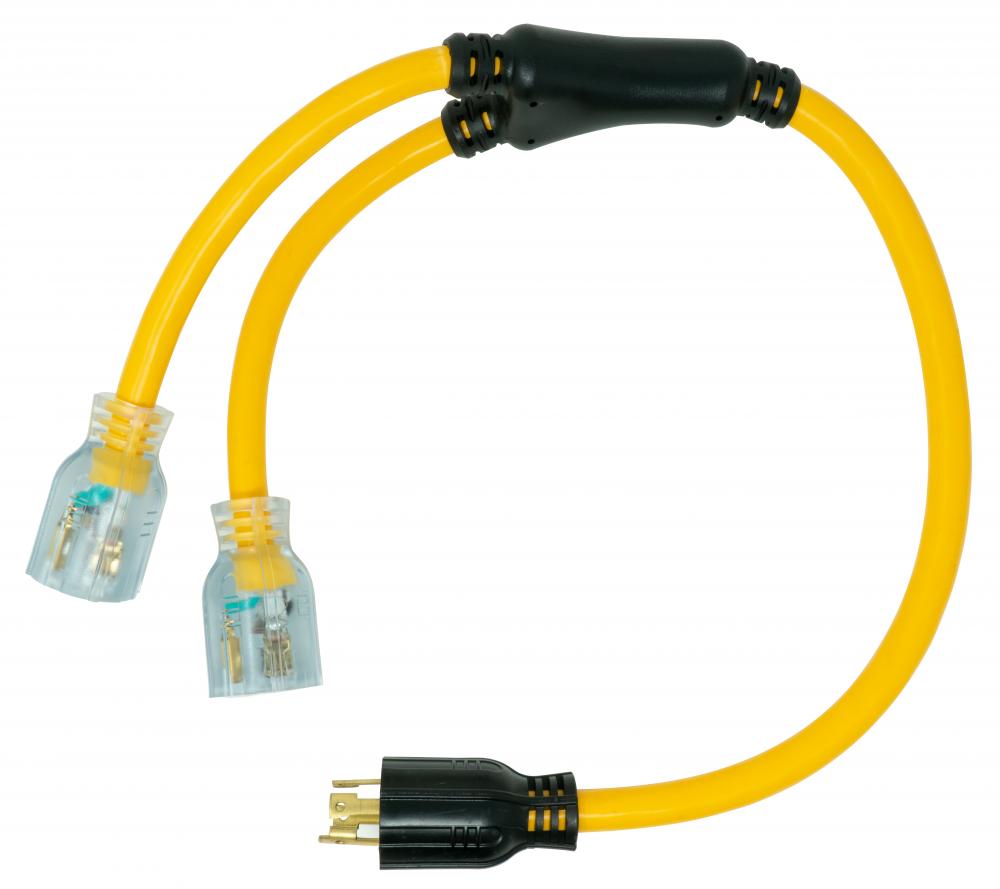 GENCORD- 10/4 STOW 3' BLACK TWLOCK SW