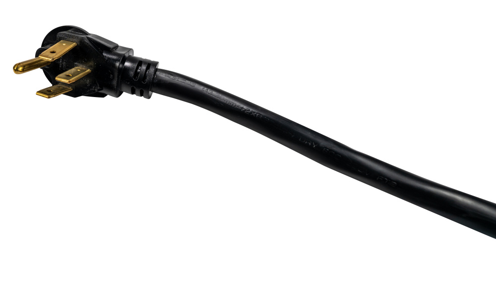 CORD- RANGE 6/2-8/2 50A 4' BLACK