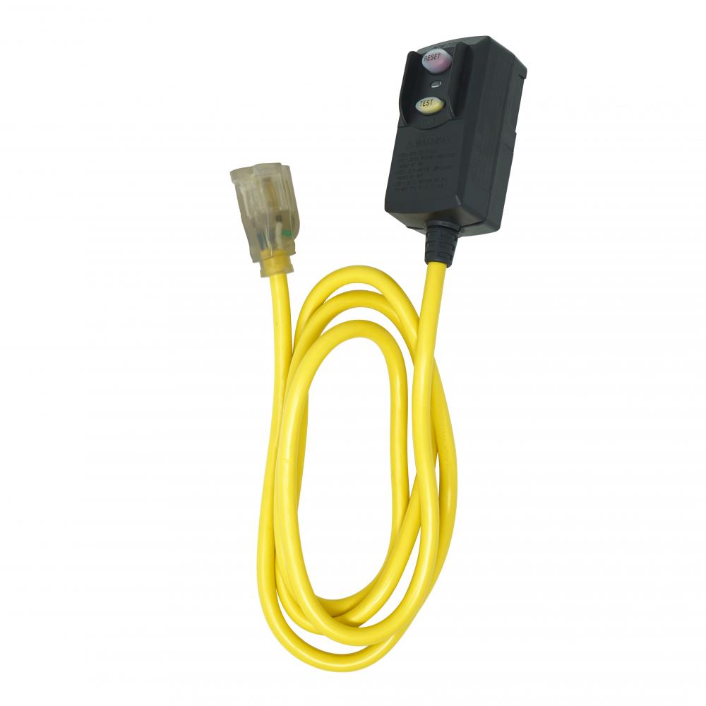 YELLOW JACKET- 14/3 6' SJTW 15 AMP GFCI