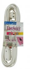 Southwire 359W - INDCORD- 16/2 SPT-2 15' WHITE SWITCH W