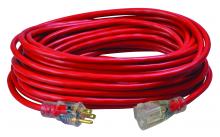 Southwire 2488SW8804 - CORD SET- 14/3 50' SJTW RED LE