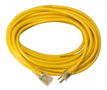 Southwire 2884AC - EXTCORD- 12/3 SJTW 50' YELLOW LE YJ+