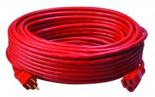 Southwire 2409SW8804 - CORD SET- 14/3 100' SJTW RED EXT