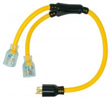 Southwire 19348802 - GENCORD- 10/4 STOW 3' BLACK TWLOCK SW