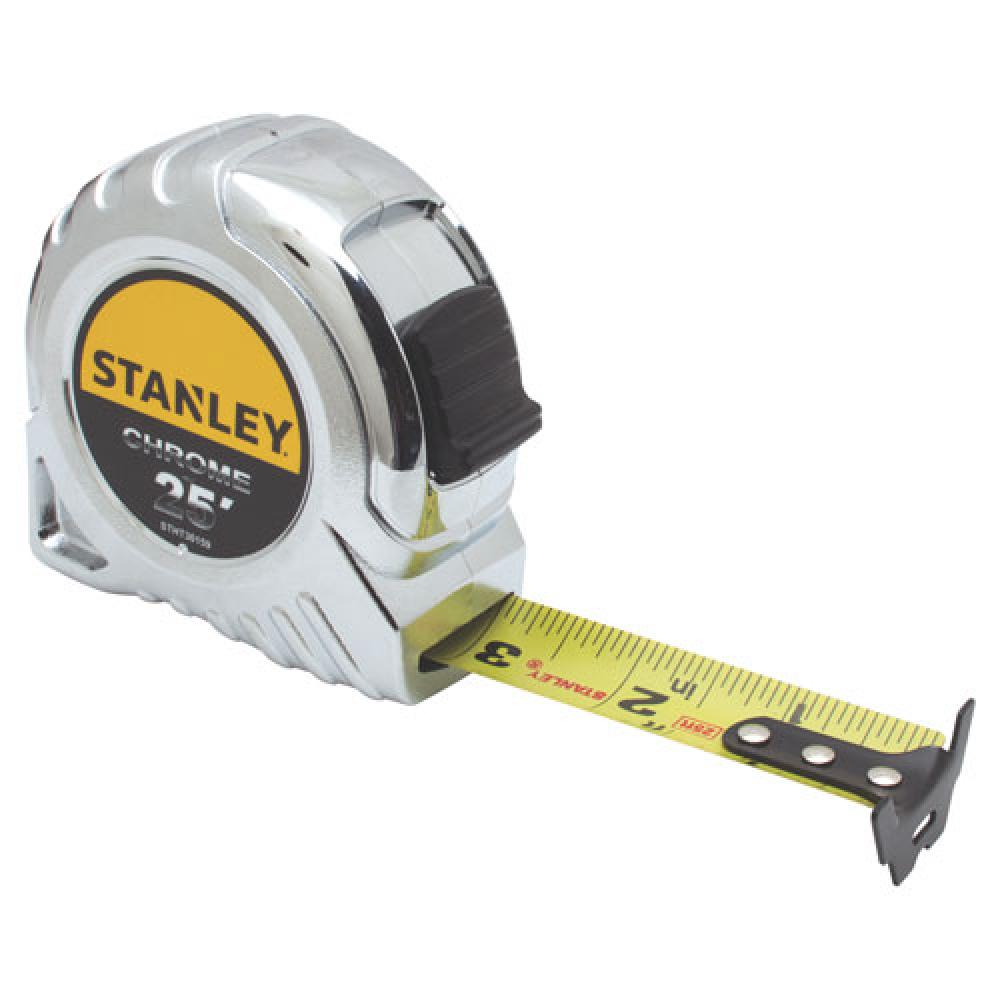 25 ft Chrome Tape Measure