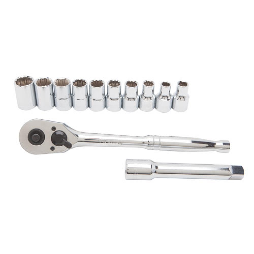 12 pc 1/2" Metric Mechanics Tool Set