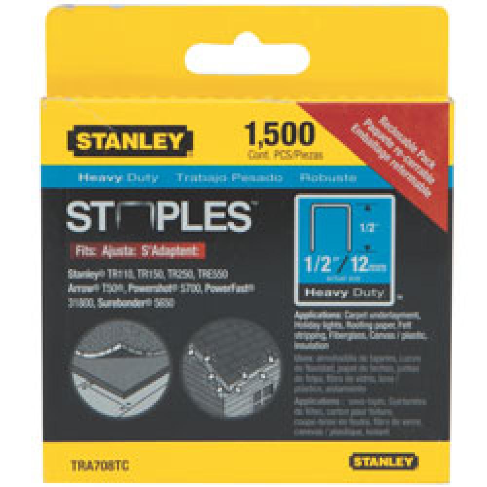 1,500 pc 1/2 in Heavy Duty Staples
