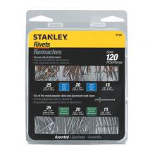 Stanley R120 - 120 pc Rivet Assortment