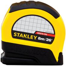 Stanley STHT30824 - 8m/26 ft. LEVERLOCK(R) Tape Rule