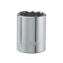 Stanley STMT88821OSP - 1/2" Drive 12 pt Socket - 1"