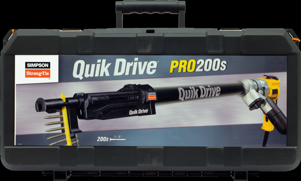 Quik Drive® PRO200SG2 Multi-Purpose System w/ DeWalt® 2500 RPM Screwdriver Motor