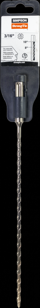 3/16 in. x 10 in. SDS-plus® Shank Drill Bit