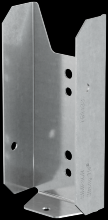 Simpson Strong-Tie FB24SS - FB Stainless-Steel Fence Rail Bracket for 2x4