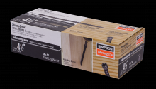 Simpson Strong-Tie SDWC15450-KT - Strong-Drive® SDWC™ TRUSS Screw - .155 in. x 4-1/2 in. T30 6-Lobe E-coat®, Black (50-Qty)