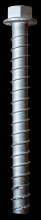 Simpson Strong-Tie THD50600H4SSF1 - Titen HD® 1/2 in. x 6 in. Type 304 Stainless-Steel Heavy-Duty Screw Anchor