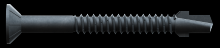Simpson Strong-Tie TBP1460S - Strong-Drive® TB WOOD-TO-STEEL Screw (Collated) - #14 x 2-3/8 in. Black Phos. (750-Qty)