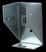 Simpson Strong-Tie FBR24Z - FBR ZMAX® Galvanized Fence Bracket for 2x4