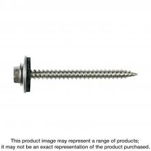 Simpson Strong-Tie T09200HWAM - Metal-Panel Screw with EPDM Washer - #9 x 2 in. Hex Head, Type 316 (1000-Qty)