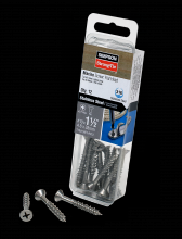 Simpson Strong-Tie T10J150FX-RP12 - Marine Screw, Flat Head - #10 x 1-1/2 in. #2 Phillips Drive, Type 316 (12-Qty)