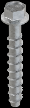 Simpson Strong-Tie THD37300HMG - Titen HD® 3/8 in. x 3 in. Mechanically Galvanized Heavy-Duty Screw Anchor (50-Qty)