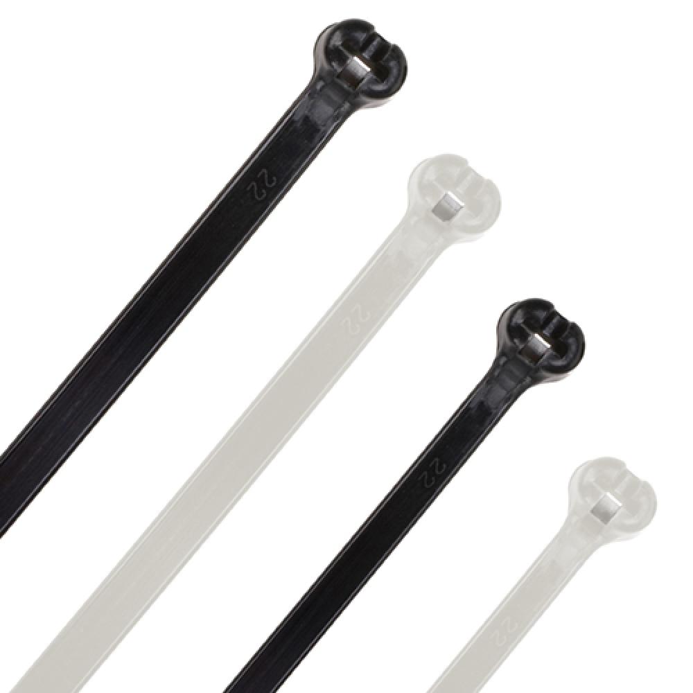 MetTie 8Inch 40lb Black 100Bag