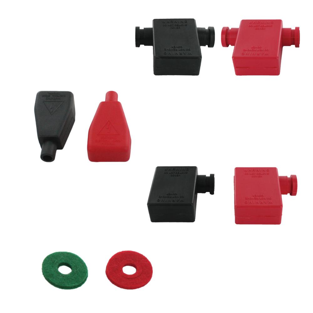 BATT TERM BOOT [RIGHT ELB] 2GA BLACK 10PK