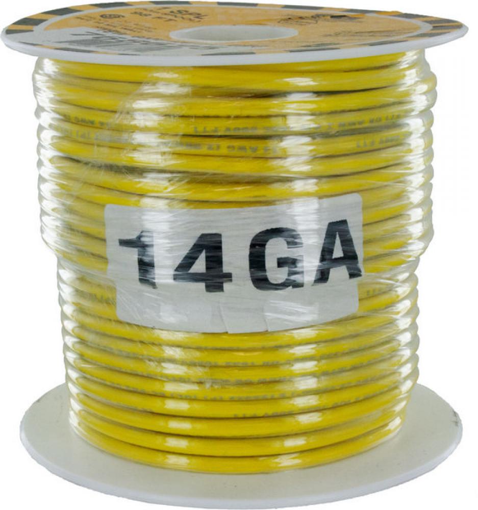 WIRE TEW 14GA YELLOW 30M 98FT
