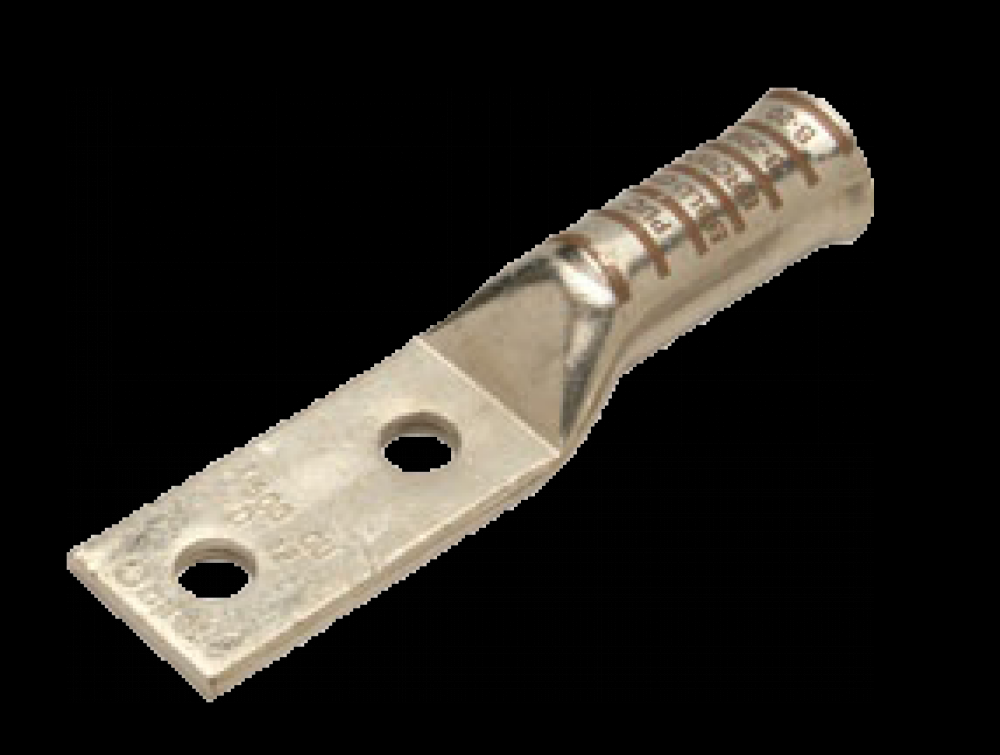 LG COPP LUG NT 500MCM 1/2 INCH 2HOLE BRN