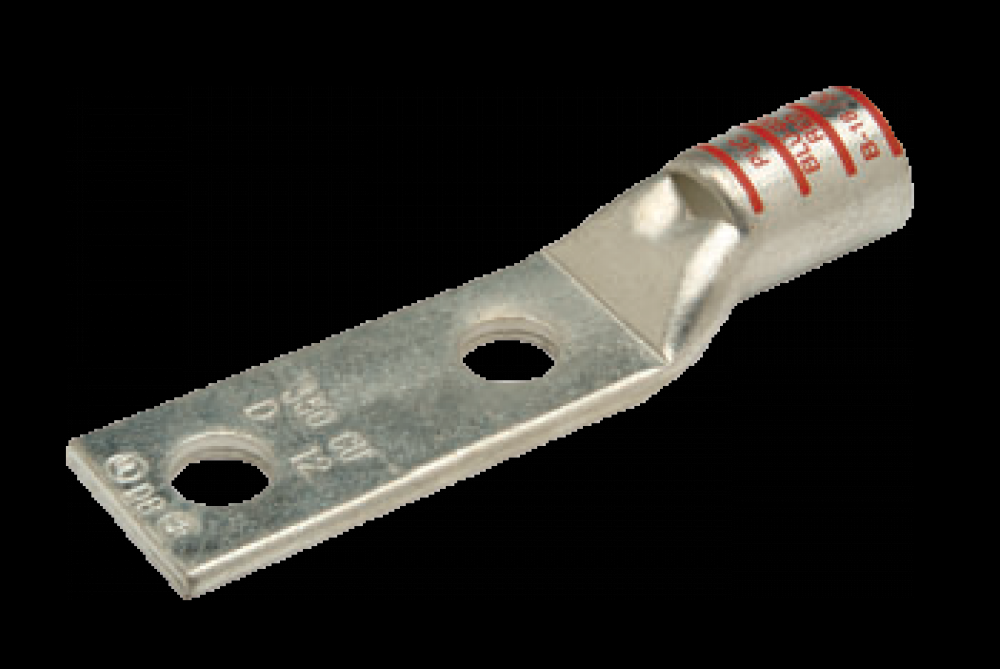 Telecom Lug Shrt Brl 2 Hole -- 6 STR.