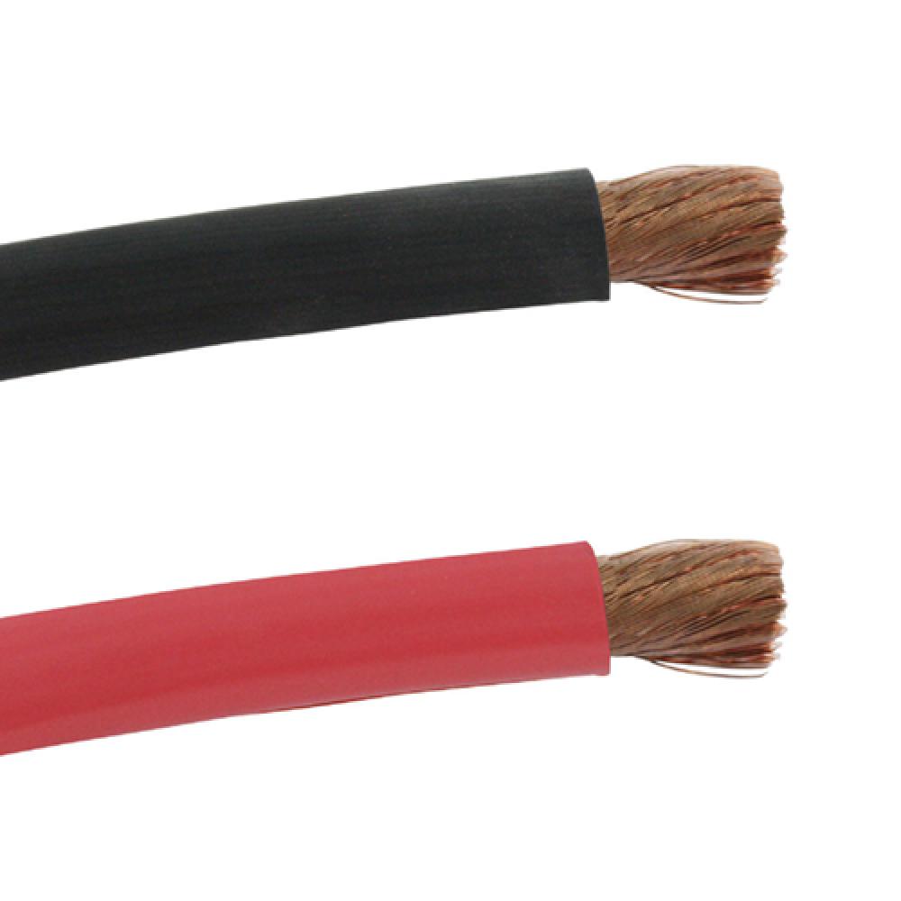 CABLE BATTERY PVC 4GA BLACK 100FT