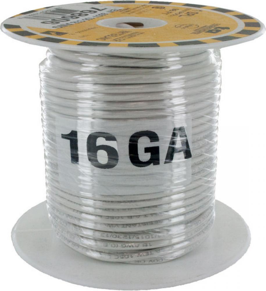 WIRE TEW 16GA WHITE 30M 98FT