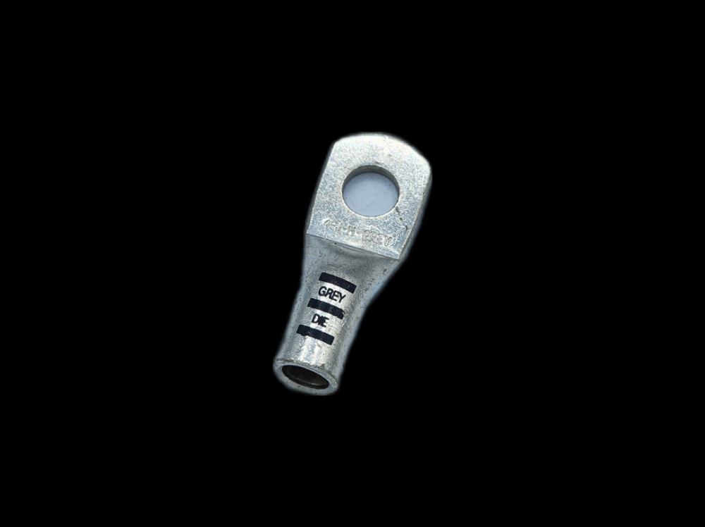LUG HEFTY TIN PLTD COPP STR 4GA GRY 5/16 25PK