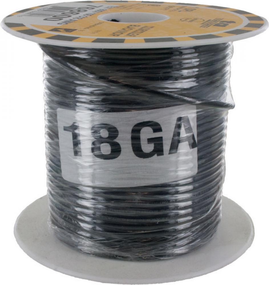 WIRE TEW 18GA BLACK 30M 98FT
