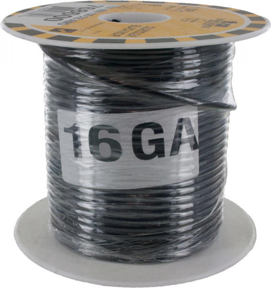 WIRE TEW 16GA BLACK 30M 98FT