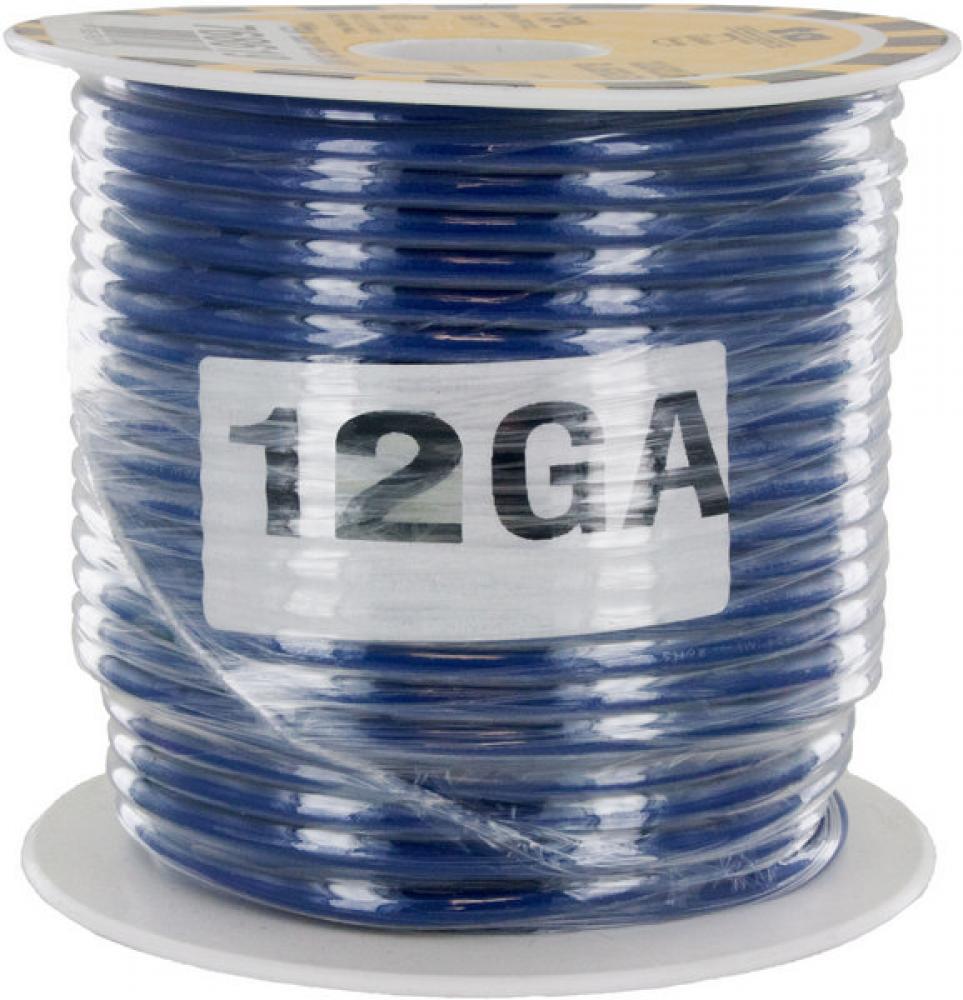 WIRE TEW 12GA BLUE 30M 98FT