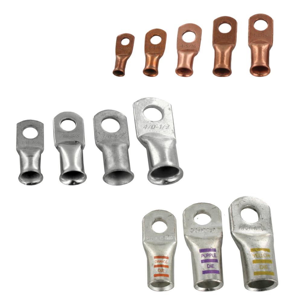 LUG TIN PLTD COPP 90D 2/0GA 5/16" 20PK