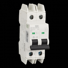 Techspan UB10D2002A - 10kA UL489 MCB, 2 pole 2A D Curve