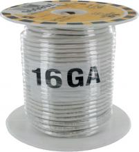Techspan 768615 - WIRE TEW 16GA WHITE 30M 98FT