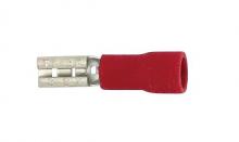 Techspan 561379 - KSPEC FEM SLIDE 22-18GA .110x.032 PVC RED 100PK