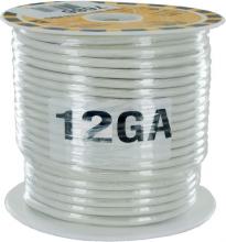 Techspan 768633 - WIRE TEW 12GA WHITE 30M 98FT