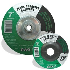 4-1/2" X 1/8 X 5/8-11 Zirconia Depressed Center Wheels, Z24T, Pipeline