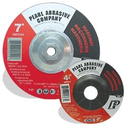 9 x 1/4 x 5/8-11 Premium Depressed Center Wheels for Masonry, C24S
