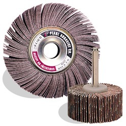 2 x 1 x 1/4 Aluminum Oxide Flap Wheels , A180